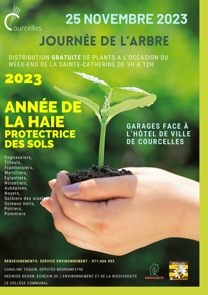 courcelles journée de l'arbre 2023