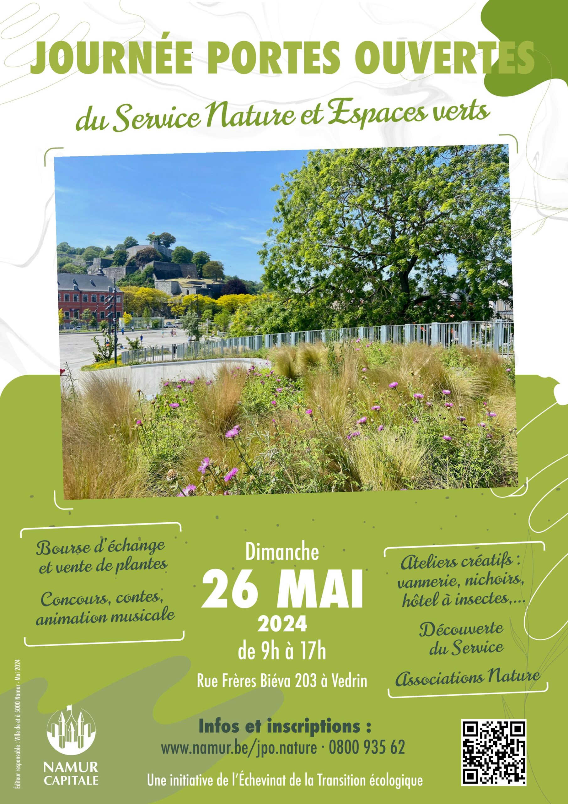Namur JPO espaces verts