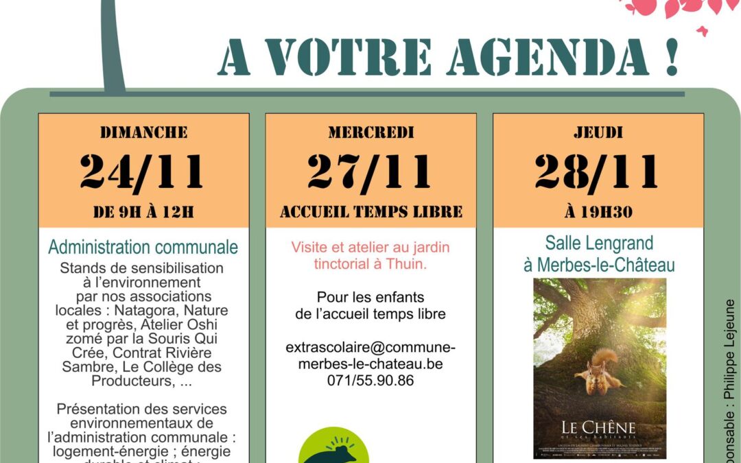 Merbes-le-Château – Semaine de l’Arbre 2024