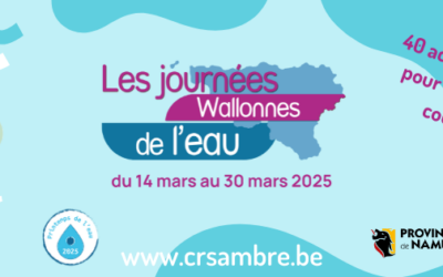 Journées Wallonnes de l’Eau 2025 : demandez le programme !