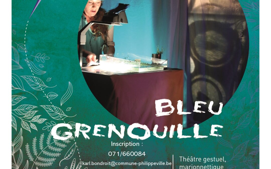 JWE – Philippeville – Bleu Grenouille, Chaussez vos bottes en caoutchouc, on est en zone humide !