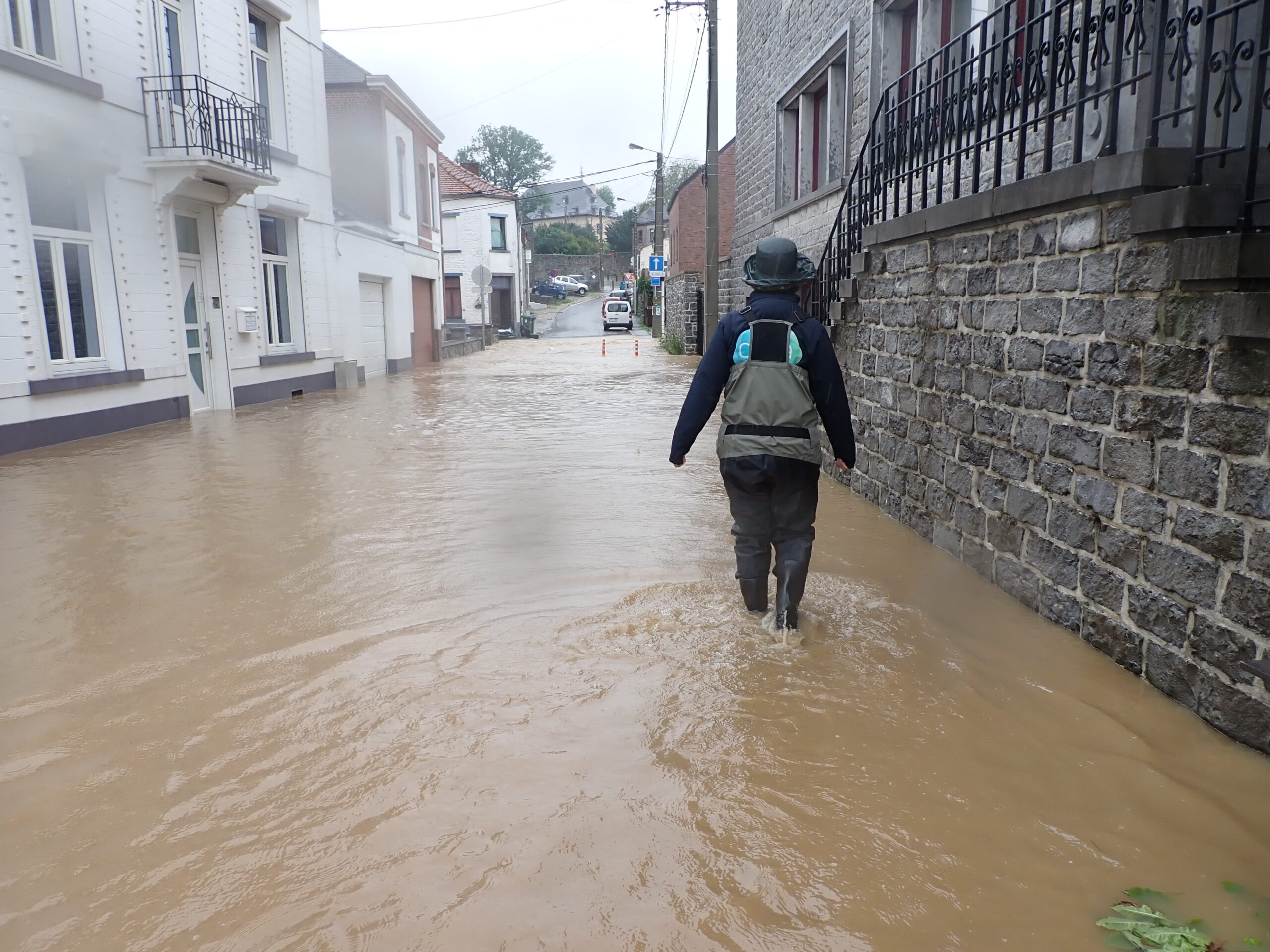 Gerpinnes centre inondation 2021